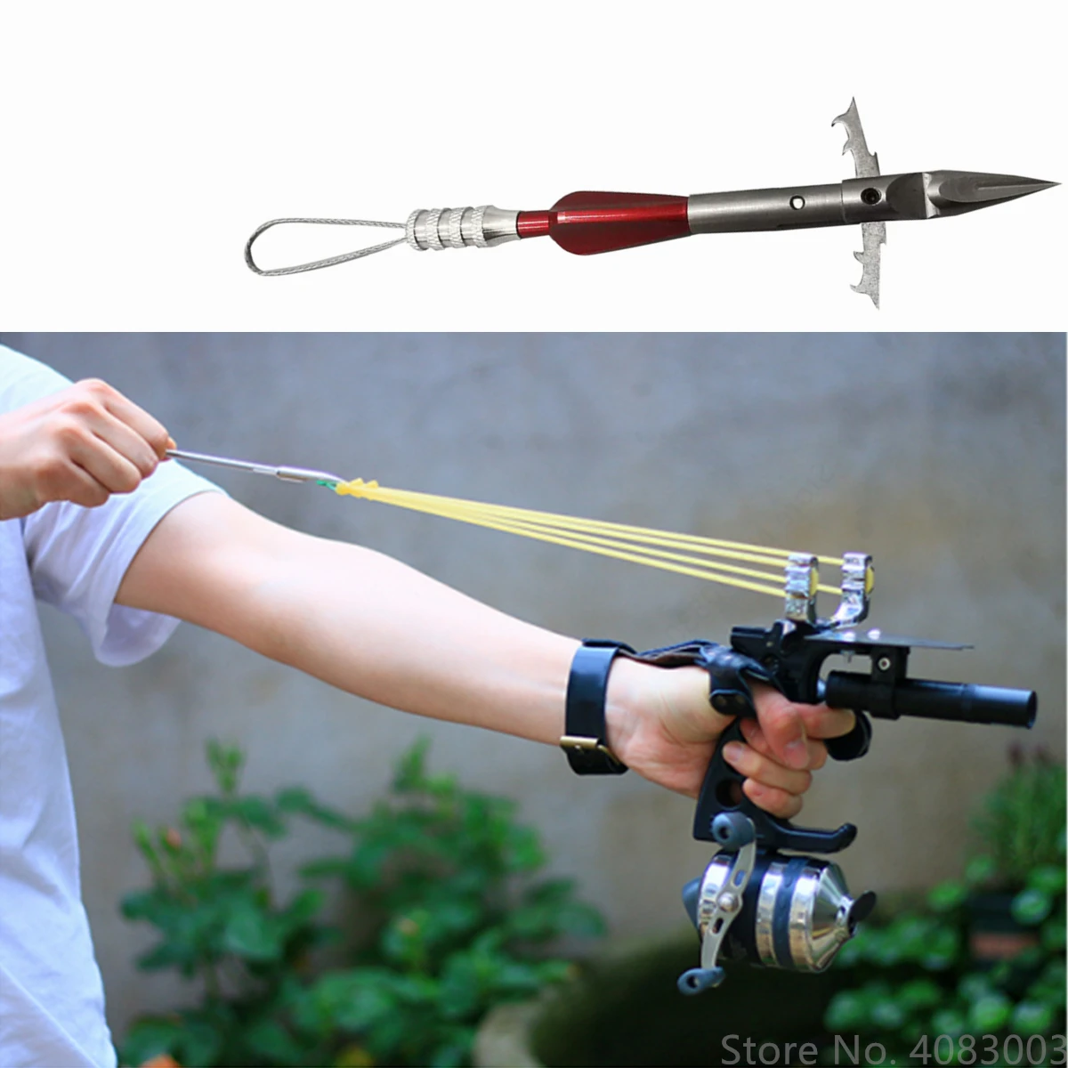 Slingshot Shoot Fish Arrows Darts Hunting Stainless Steel Arrowhead