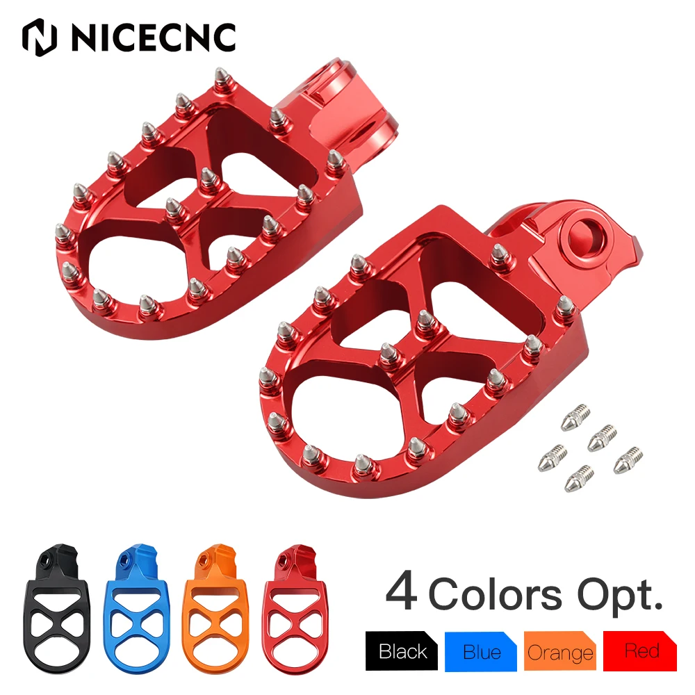 Motorcycle Footrests For 2015-Beta X-Trainer 300 250 Foot pegs Foot Rests Pedals RR 300 RR 250 2013-350 390 430 450 480 498 2006 -