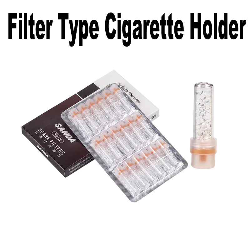 Filters Cigarette Holder Smoking Filter Holder Cigarette Cartridges