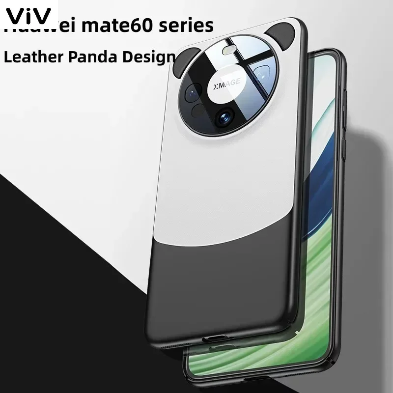 

Luxury Leather Phone Case For Huawei Mate 60 Pro Mate60 Mate 60 Pro Plus Hard Slim Camera protection Cover