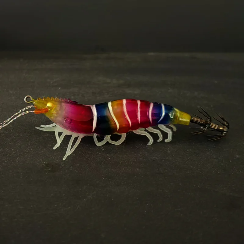 Glow Shrimp Fishing Lure 4