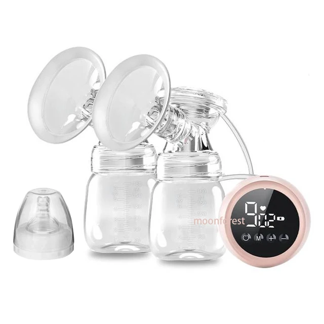 Electric Breast Pump Baby Breast Feed Milker Portable Milk Bottle Mom Extractor Breastfeeding ER957