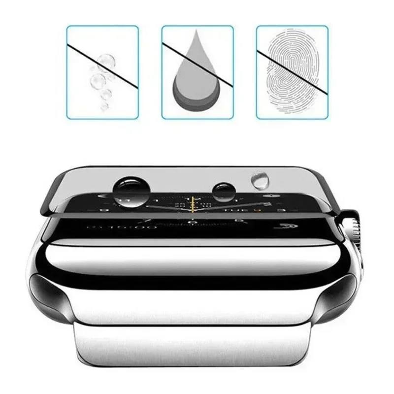 Displayschutzfolie für Apple Watch Serie 10-9-8-7-6 5 Se ultra-2 49 mm 41 mm 45-42-46 mm 44 mm (nicht gehärtetes Glas) Filmzubehör – Detail 18