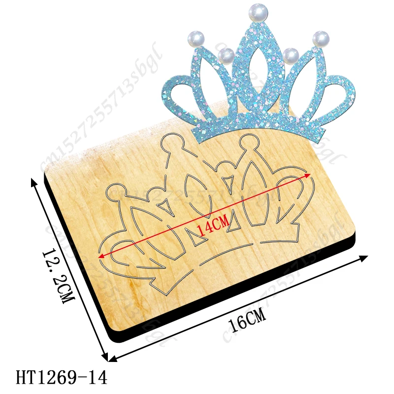 Description Picture 6 of itemCrown Cutting dies - New Die Cutting And Wooden Mold,Suitable For Common Die Cutting Machines On The Market.
