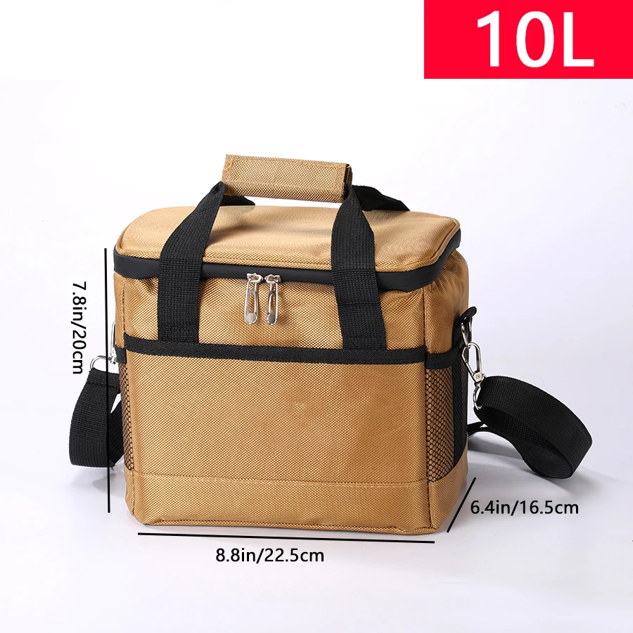 Großvolumige Isolierbox, dicke Isoliertasche, wasserdichte Picknicktasche, Outdoor-Kühlbox, Lebensmittel-Lieferbox und Takeaway-Box – Detail 3