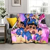 Crayon S-Shinchan Anime Throws Blanket Picnic Super Soft kawaii Blanket for Travel Bedding Couch Sofa Bed Blanket Birthday Gift 3