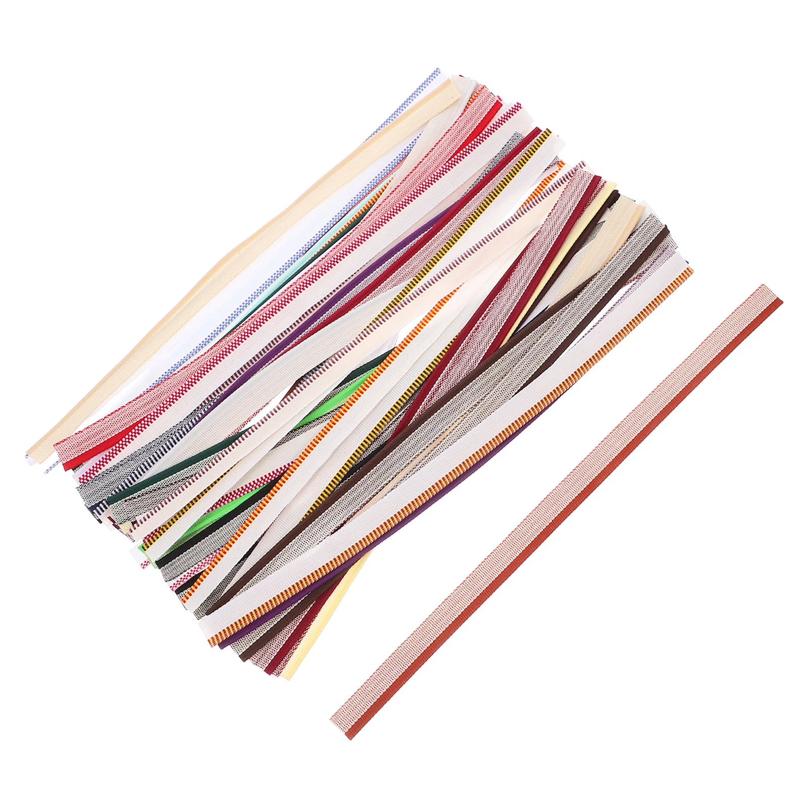 52 Pcs Book Binding Supplies Cloth Kits Bookbinding DIY Headbands Materials Board for