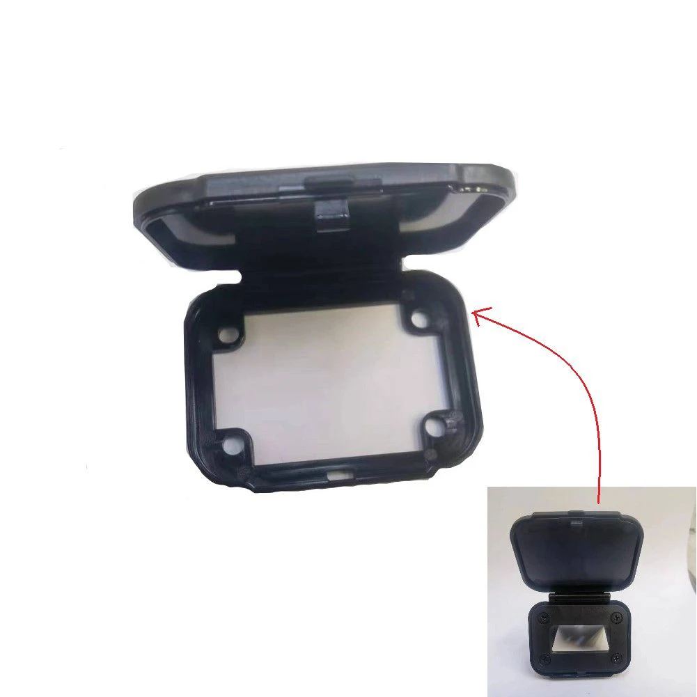 

For Anderson Socket Panel Bracket Cover 50A 600V Black Socket Bracket Cover FOR Anderson Flush For Caravans Mount