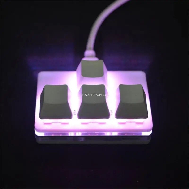 Keyboard 4 Key Direction Arrows Keypad Up Down Left Right Programming USB Mechanical Keypad PC Hot Swappable Keypad - 5
