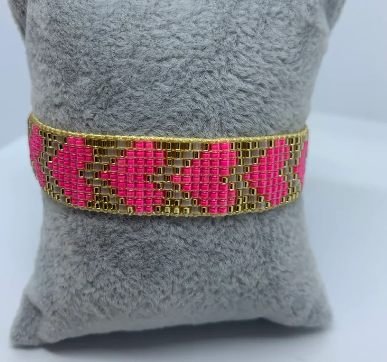 5Pcs, New Design Heart miyuki Beads Bracelet For Women Jewelry