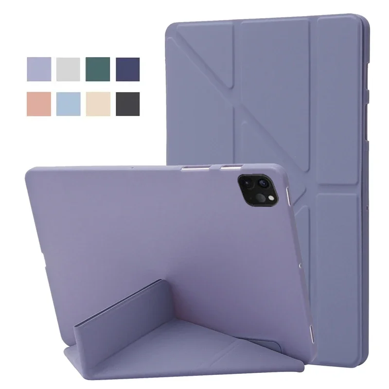 Multi-Folding Stand Tablet Case with Versatile Viewing Cover