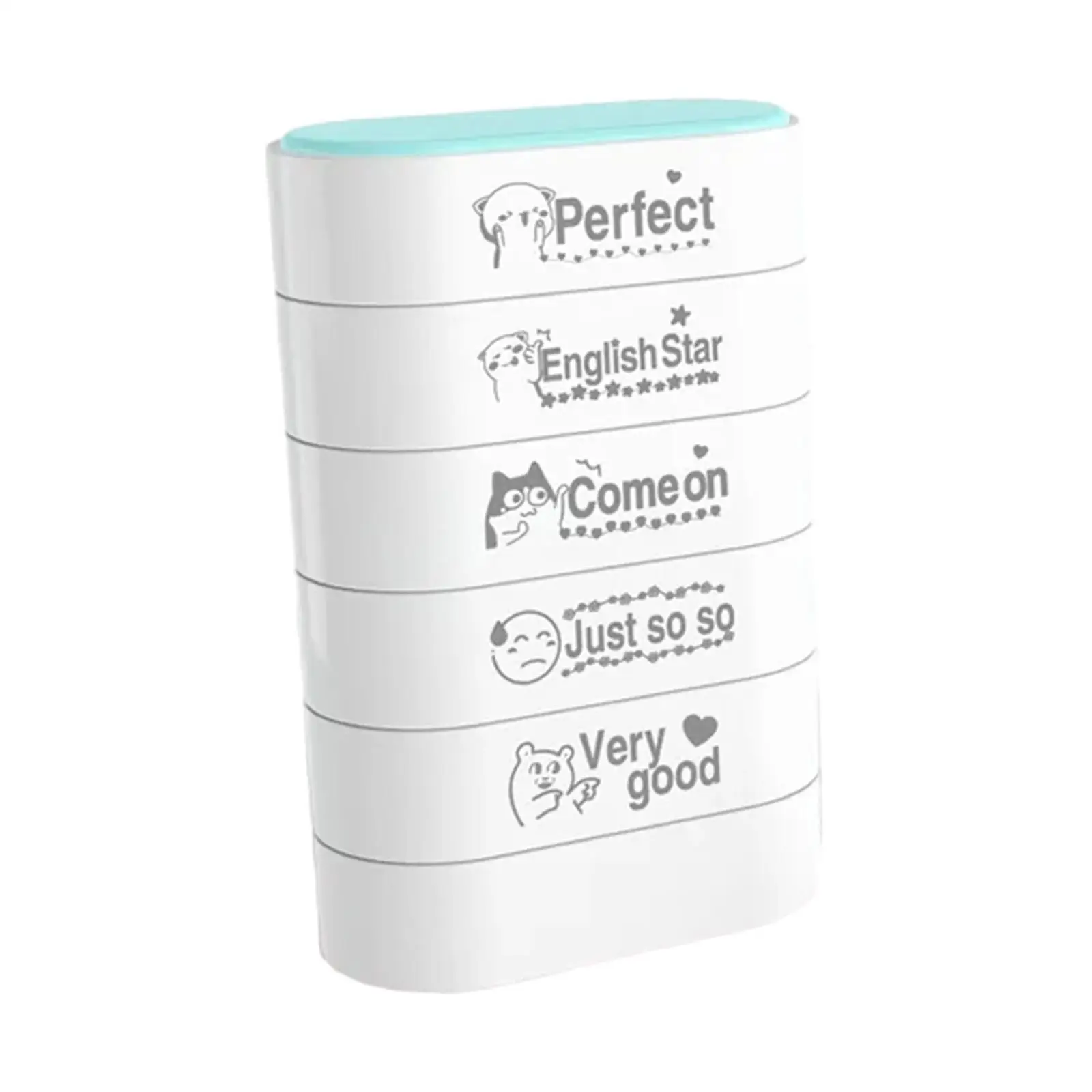 Teacher Stamps for Grading Encourages Clear Printing Very Good Student Come on Rewards Motivational Primary School Teachers Seal