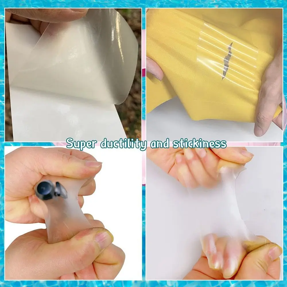 Waterproof Pool Repair Patch Inflatable Patch Repair Kit Outdoor for Inflatable Pool Bounce House