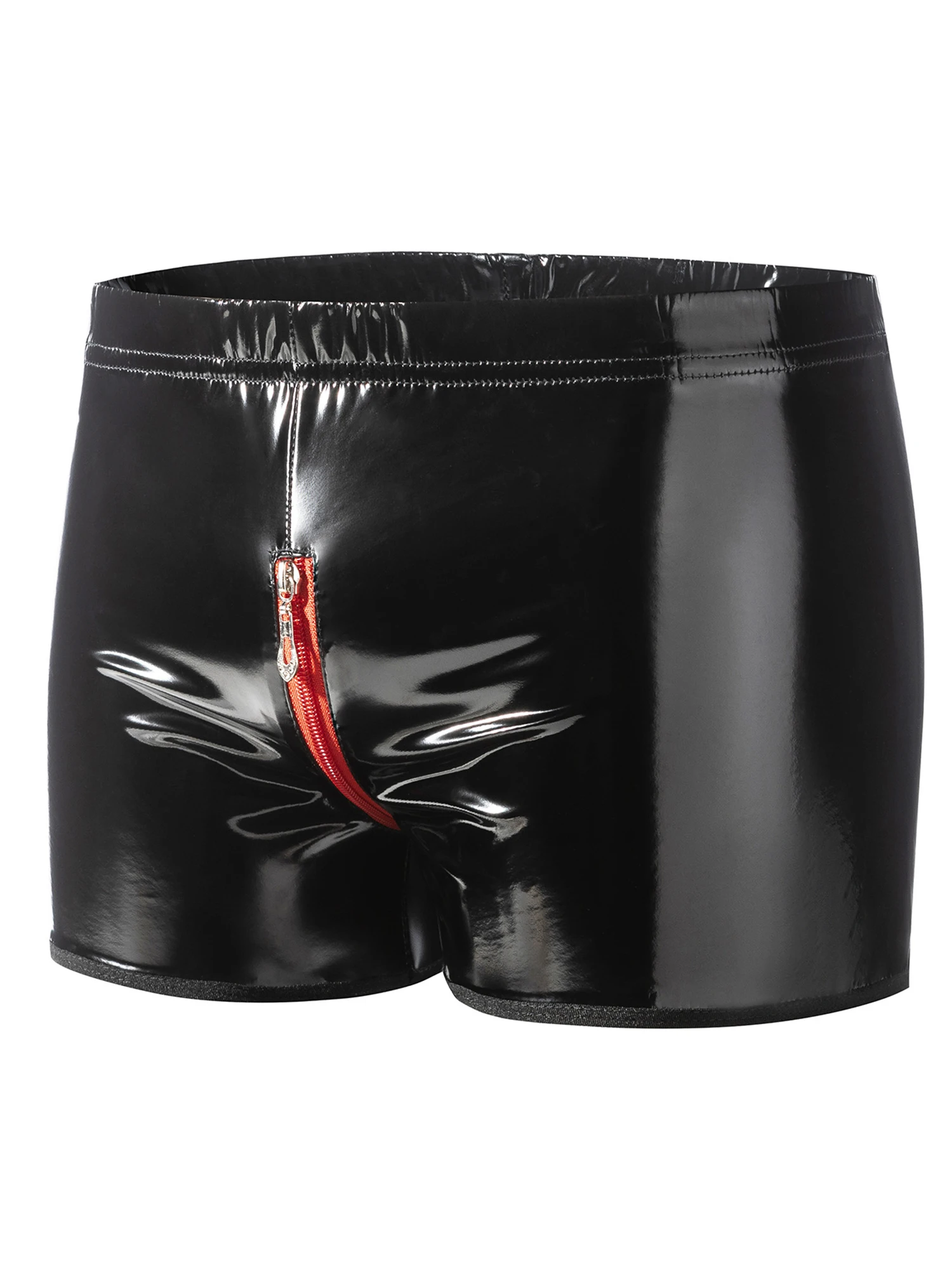Latex Shorts Stylish Faux Leather Shorts For Men Wetlook Latex
