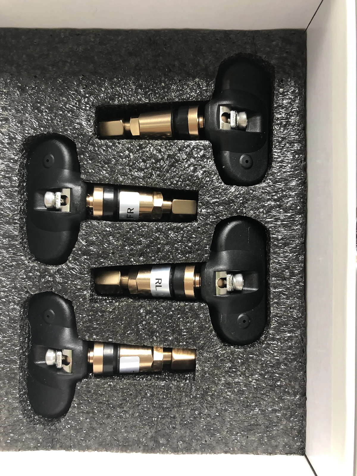 자동차 타이어 압력 게이지 모니터링 지능형 시스템, 무선 LED 디스플레이 TPMS, 4 내부 TPMS 센서 포함