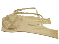 Sexy dentelle femmes soutien-gorge haut pleine tasse minimiseur Floral grande poitrine grand buste bh mince rembourré coton Bralette à armatures push up soutiens-gorge C27 4