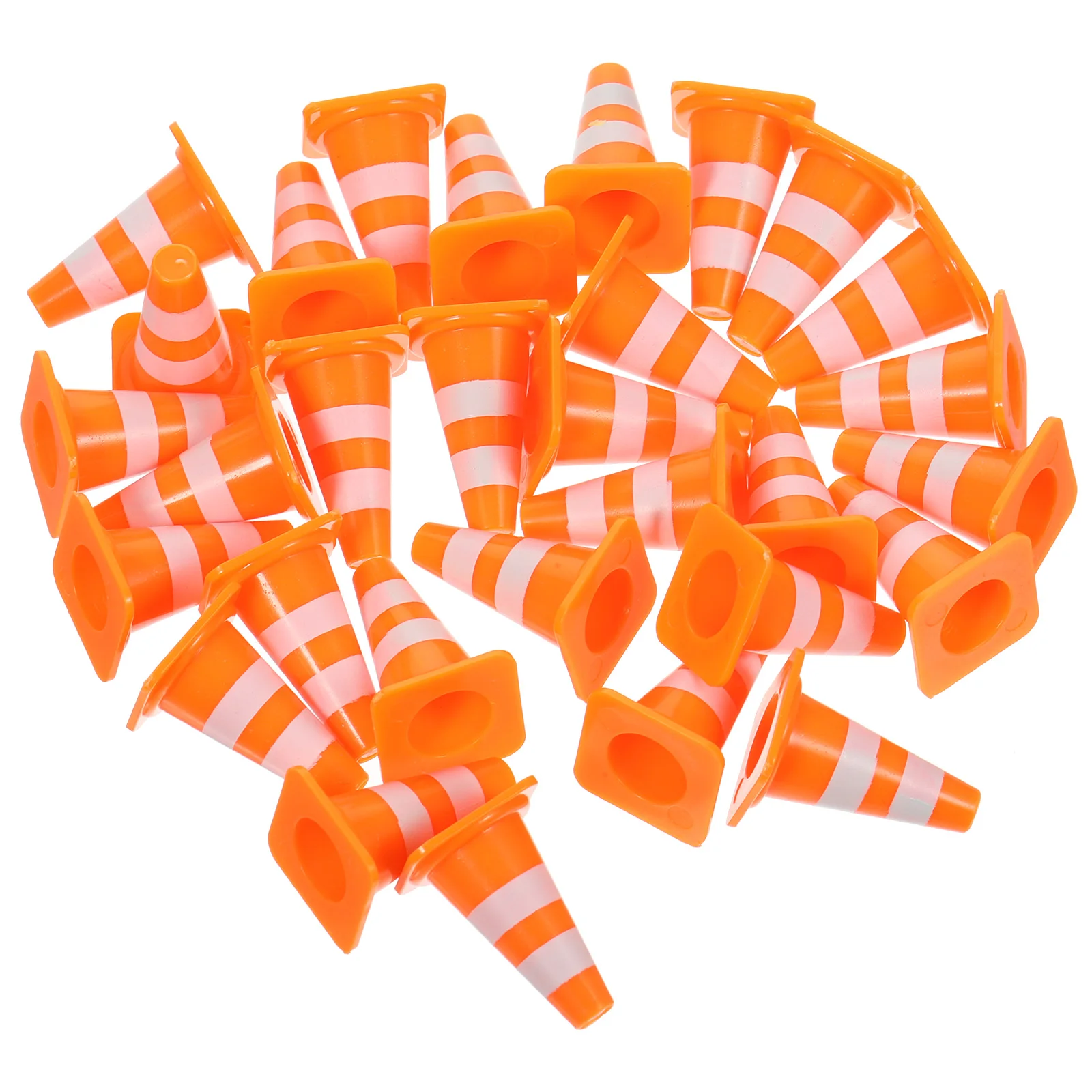 Traffic Road Signs Teaching Props Mini Traffic Cones Road Street Signs Toys Construction Traffic Barricade Sign Toys