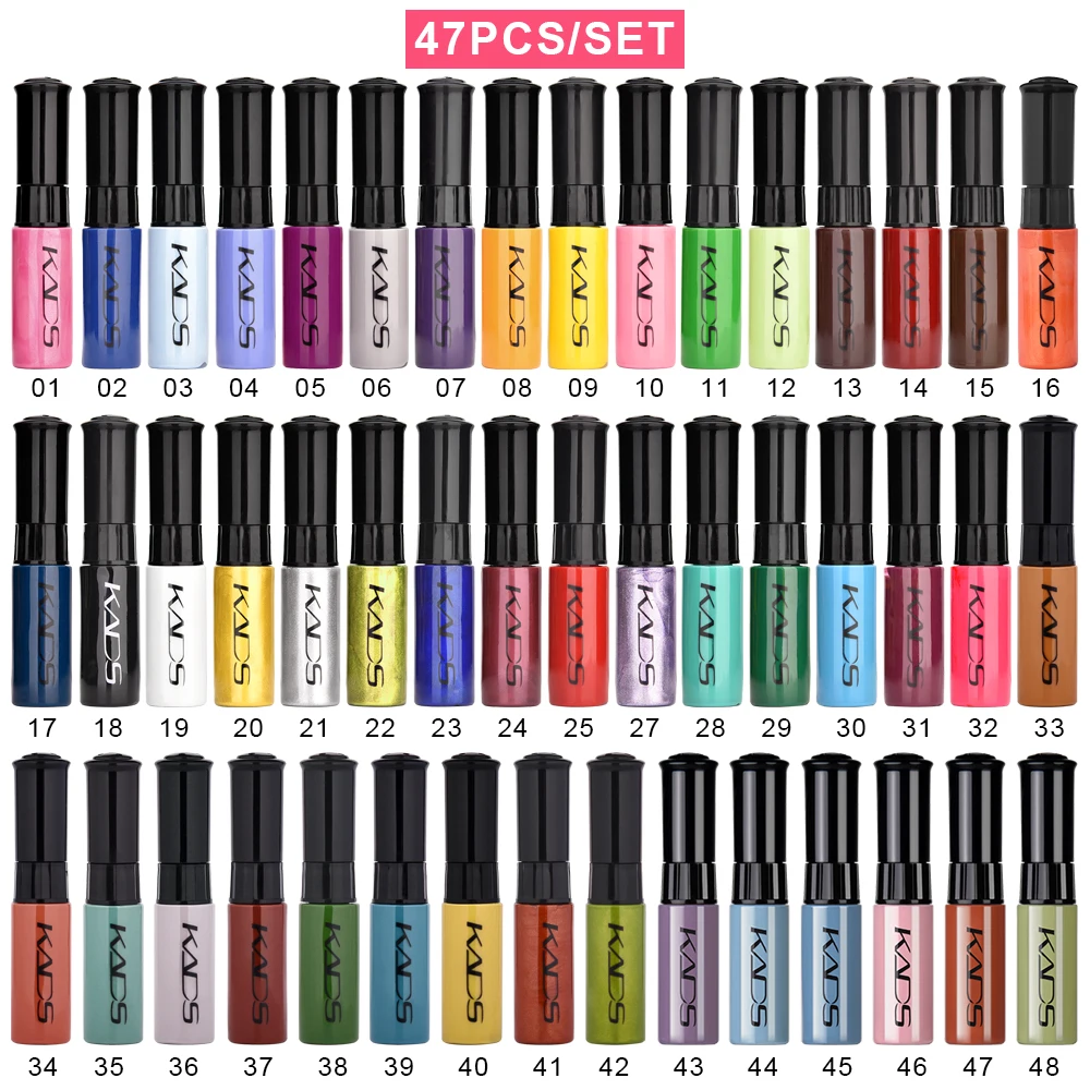 Nail Art Tools Nail Polish 47/41/31/20/10pcs Nail Stamping Polish 7ml Black White Gold Colorful Nail Polish Varnish Art Printing Kit for Template