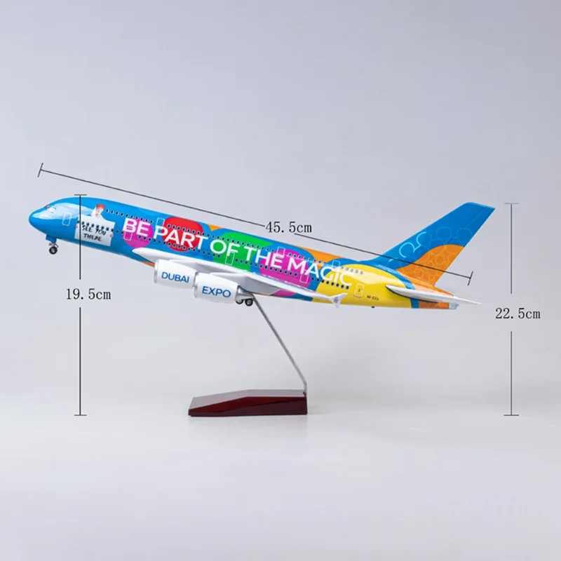 エアバスA380 1/160スケールモデル Amazon.co.jp: 18.1インチ 1:160 スケール モデル飛行機