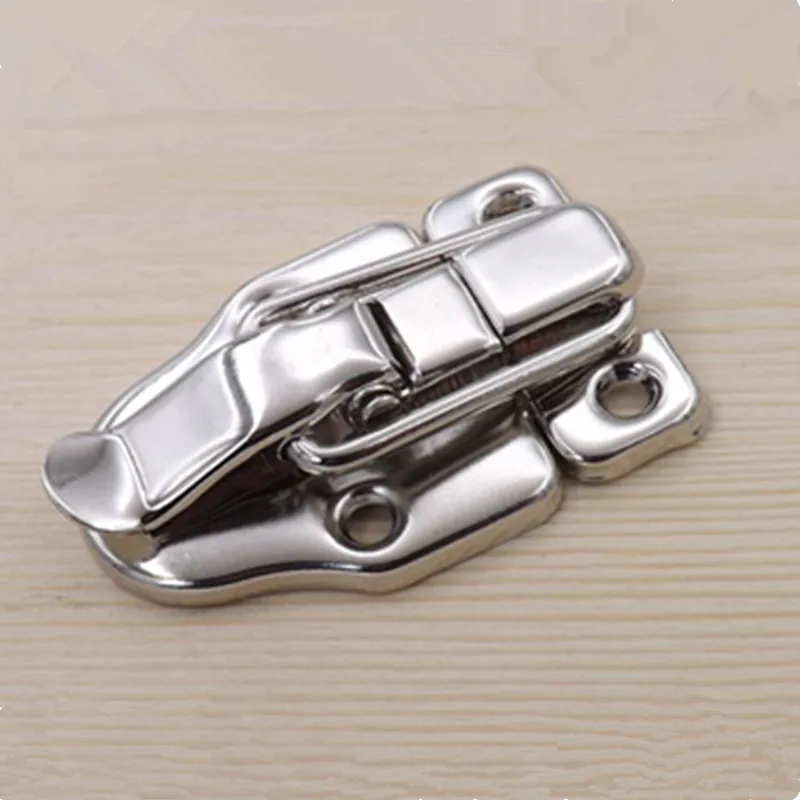 2sets Vintage Jewelry Wood Box Hasps Drawer Latches Decorative Suitcases Hasp Latch Buckle Clasp Furniture Hardware 40*56MM