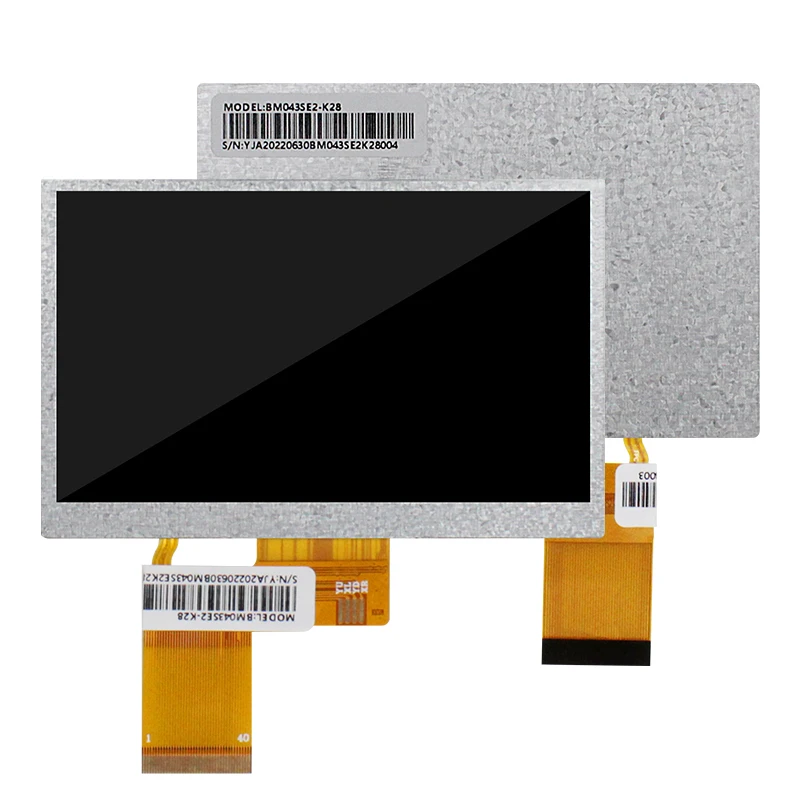 4,3 Zoll TFT LCD Display 480x272 - 40-Pin Auto Monitor Ersatz