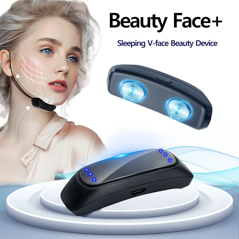 Ems Vface Beauty Device Intelligent Electric Facial Shaping Massager