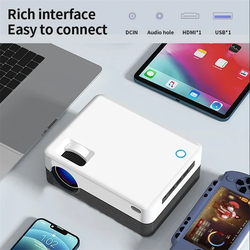 HD ̴ , Ƽ 1280x720P LED,  ޴ , Ȩ þ, Ʈ  ȭ , 1 + 8GB