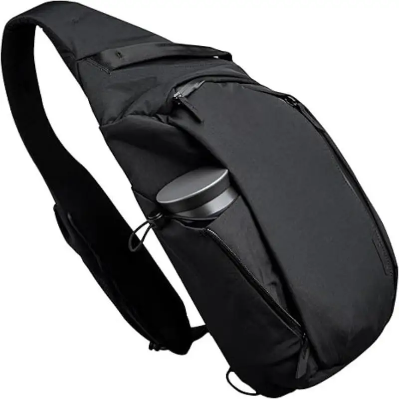 Casual Men's Chest Bag Large Capacity Crossbody Bag Portable Commuting Waterproof New Fashion Trending 2025 Spring  Color