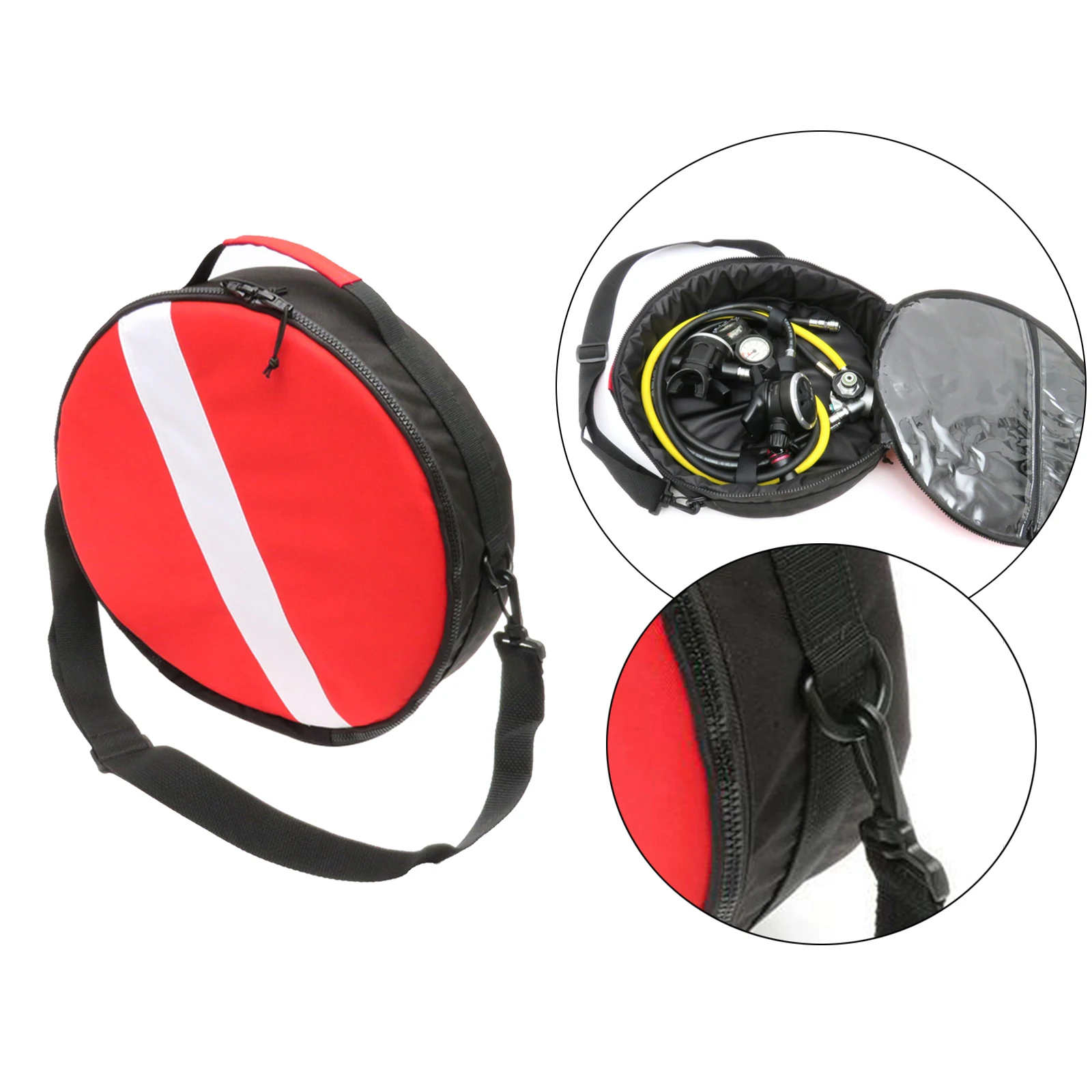 Round Scuba Diving Regulator Bag Diving Gear Organizer Portable Nylon Storage Bag diving storage bag,diving mesh bag,scuba diving equipment