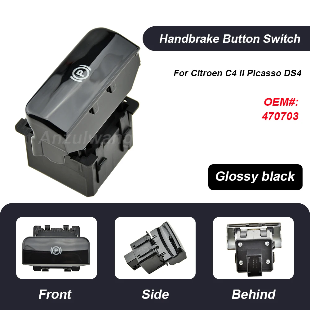 Bouton de frein à main électronique, 470706 470703, pour Peugeot 3008 ...