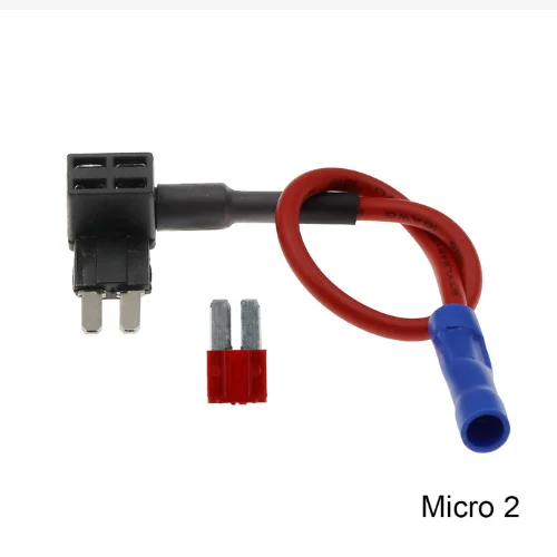 Car fuse holder 12V 24V add-a-circuit tap adapter with 10A fuse