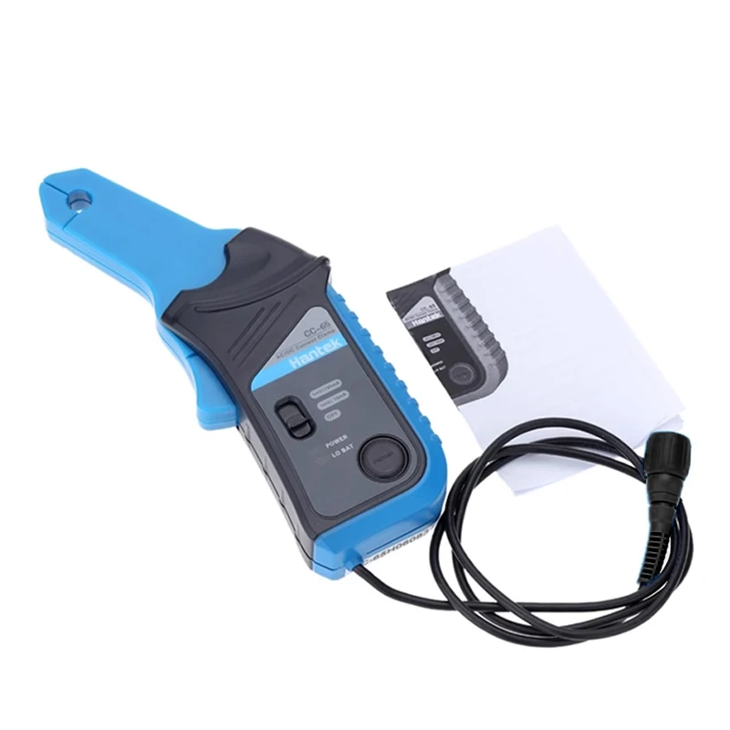 Hantek Oscilloscope Current clamp probe CC65 CC650 CC800 AC/DC 20KHz/400Hz/5KHz Bandwidth 1mV/10mA 65A/650A/800A BNC Plug
