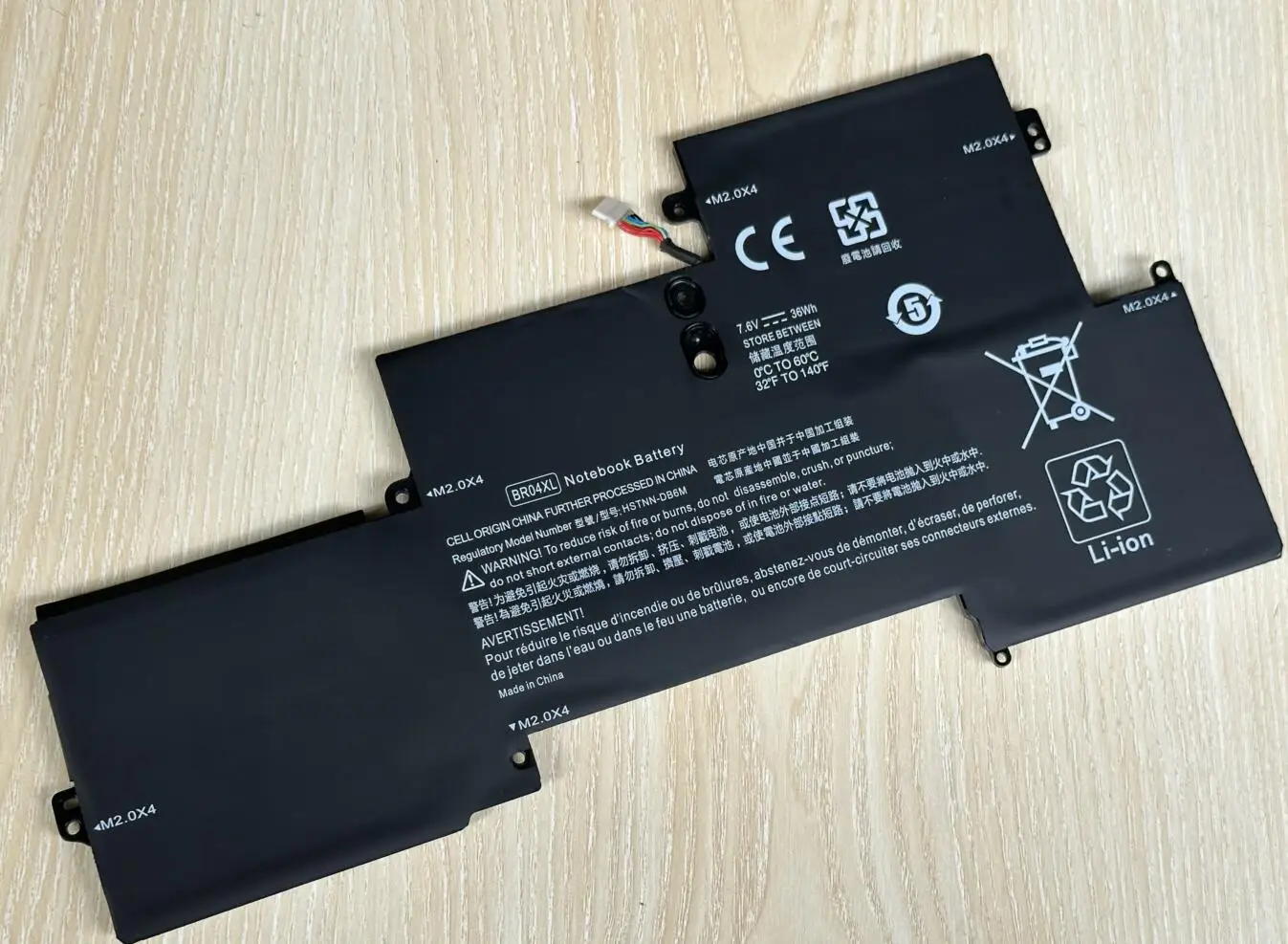 Bateria para hp Elitebook Folio Br04xl 1020 1030 g1 Hstnn-db6m 760605005 M0d62pa - Imagem 6