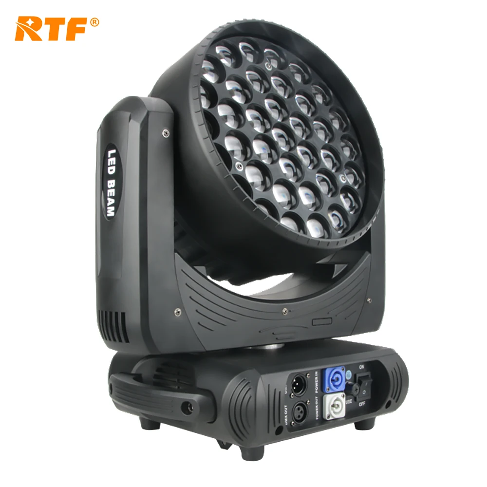 

RTF 37x15 Вт rgbw 4 в 1 луч с эффектом потертости, светодиодный движущийся высокомощный цветной стробочный светодиодный сценический стробоскоп, светодиодный стробоскоп для свадьбы, диджея, дискотеки