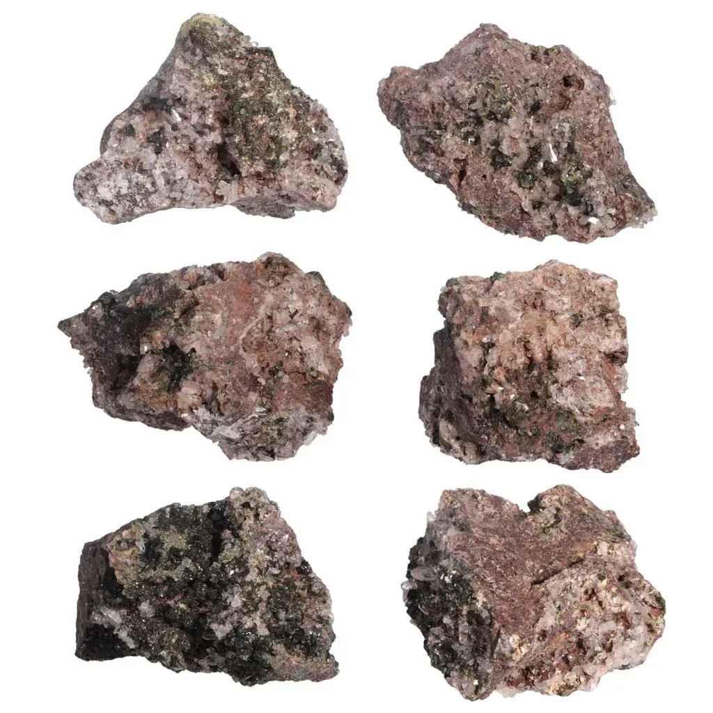 100-399g Healing Crystal Quartz Minerals Natural Rough Epidote Gemstone Specimen For Home Office Decor