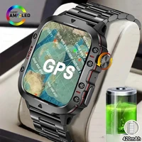 2025 New for Xiaomi Military Smart Watch Men Waterproof Outdoor Sports Fitness Tracker Health Monitor 2.19" BT Call Smartwatch 1