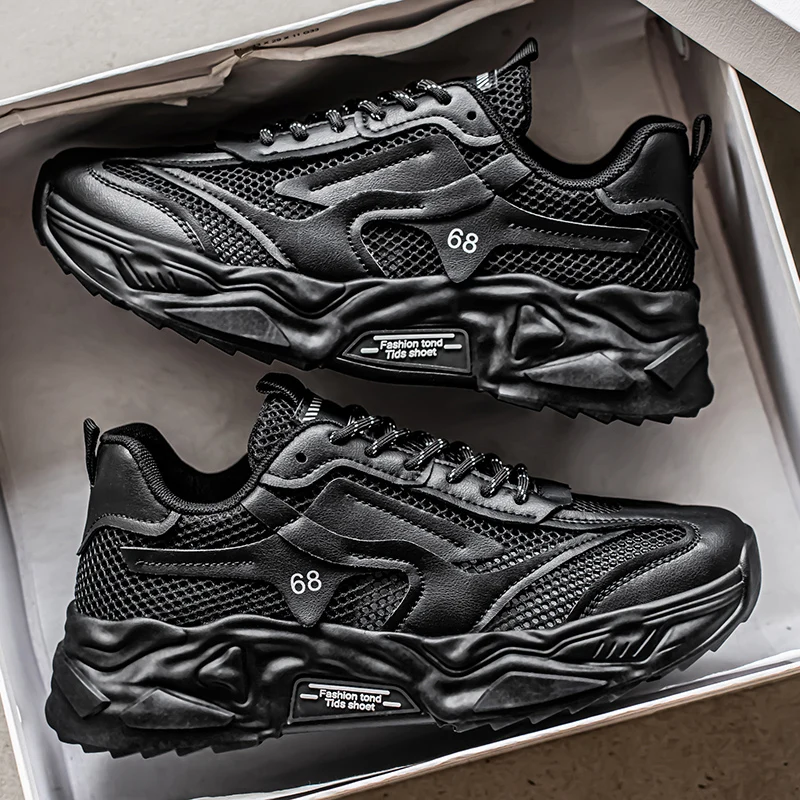 Fashionable Men's Casual Shoes, Breathable for Outdoor Sports, Suitable for Outdoor Leisure Wear, Breathable and Comfortable Shoes, Summer Outdoor Breathable Sports Shoes.