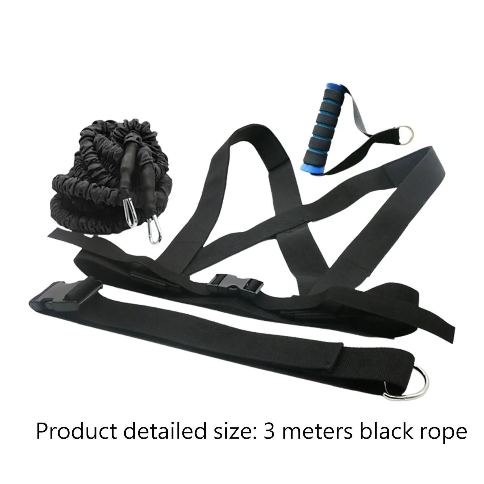 Resistance Training Rope 50lb Exercise Bands for Power Speed Strength Force