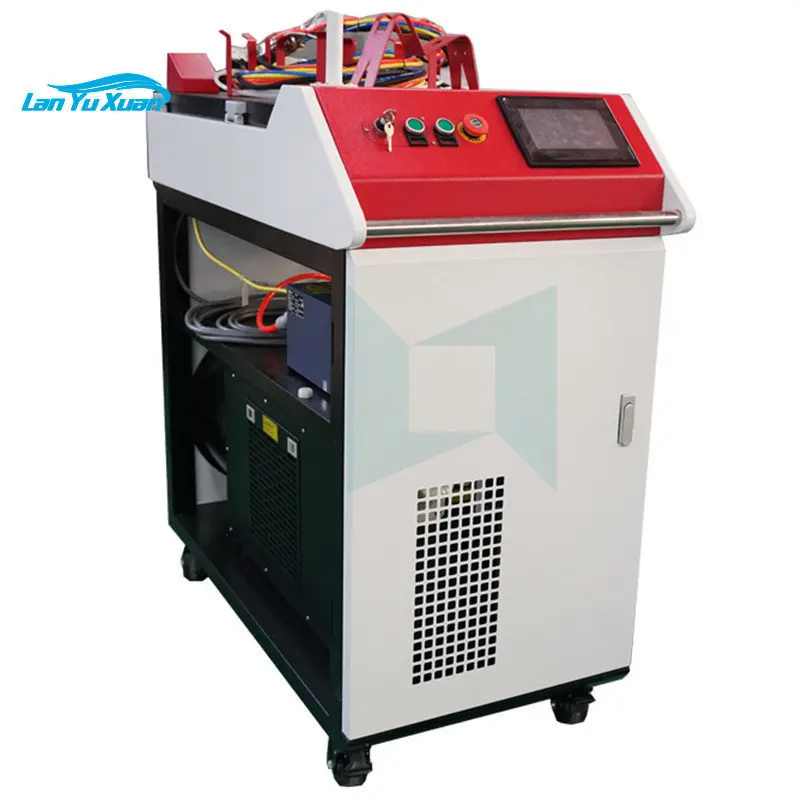 2021 LXSHOW 1kw 1.5kw 2kw mini continuous laser cleaning machine