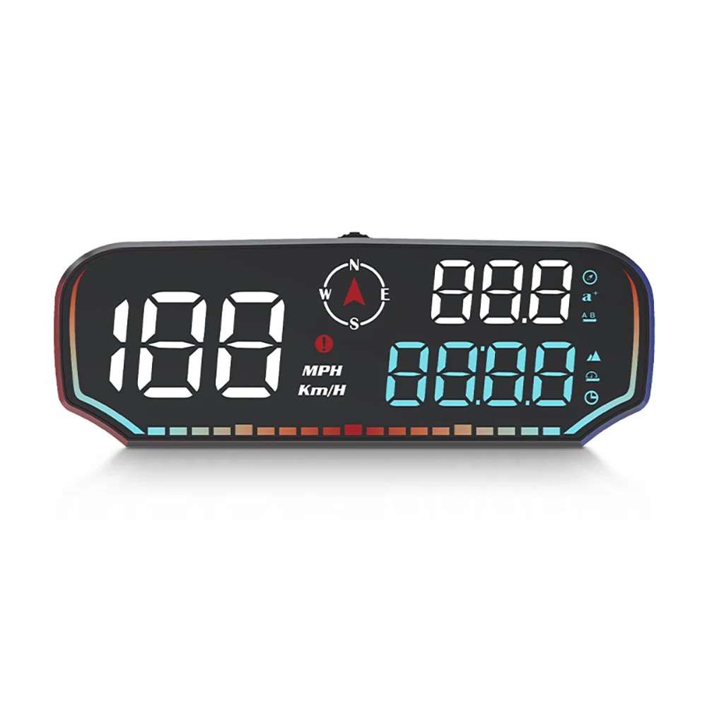  GPS ӵ ڵ  HUD  ÷, ӵ MPH ħ  Ƿ  ˸