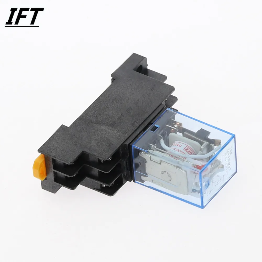 10pcs MY2P HH52P MY2NJ 12V 24V DC 36V 380V 110V 220V AC   DPDT ũ ̴ , Ϻ̽ 