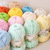 100g/Ball Soft Chenille Yarn for DIY Knitting 5mm Thick Warm Chunky Crochet Yarn Thread Perfect for Blankets Scarves Plush Toys 4