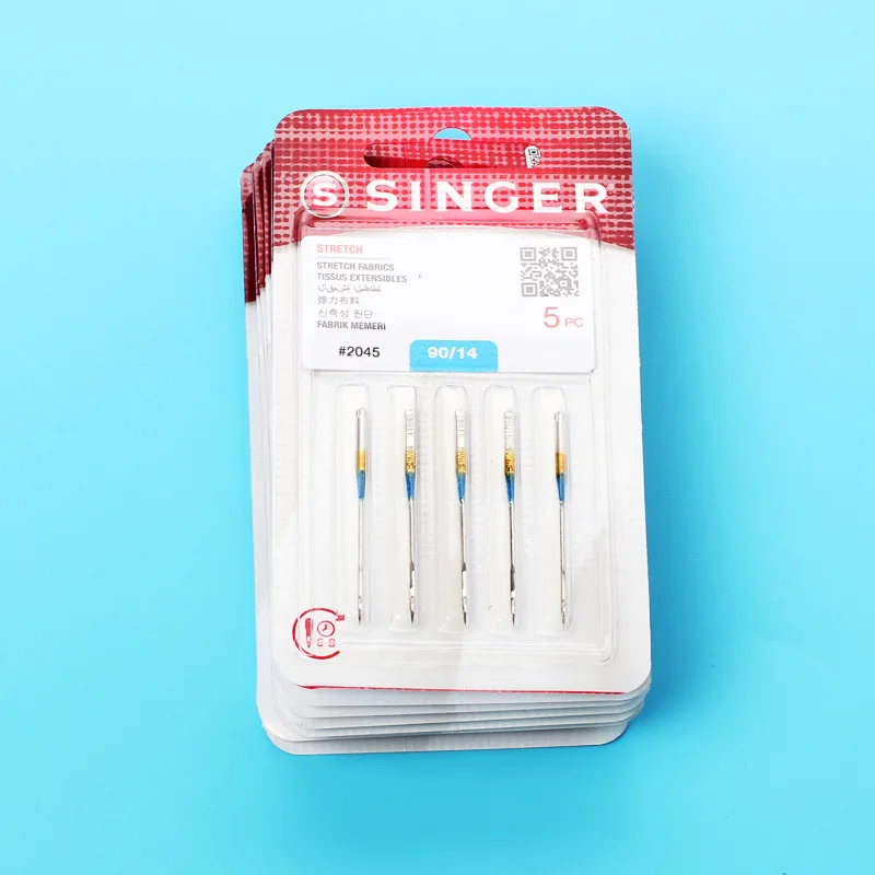 Singer Premium Ball Point Sewing Machine Needles 2045 - Sizes 80/11,100/16-  1pack =5pcs - AliExpress