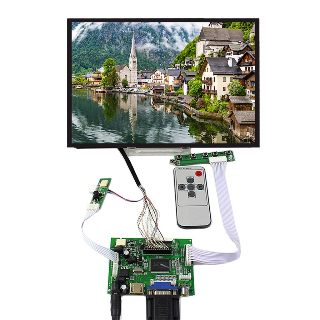 

New 10.1" inch B101UAN02.1 IPS 1920x1200 LCD Display with VGA HDMI LCD Controller Driver Board B101UAN02 Screen Panel LVDS 50pin