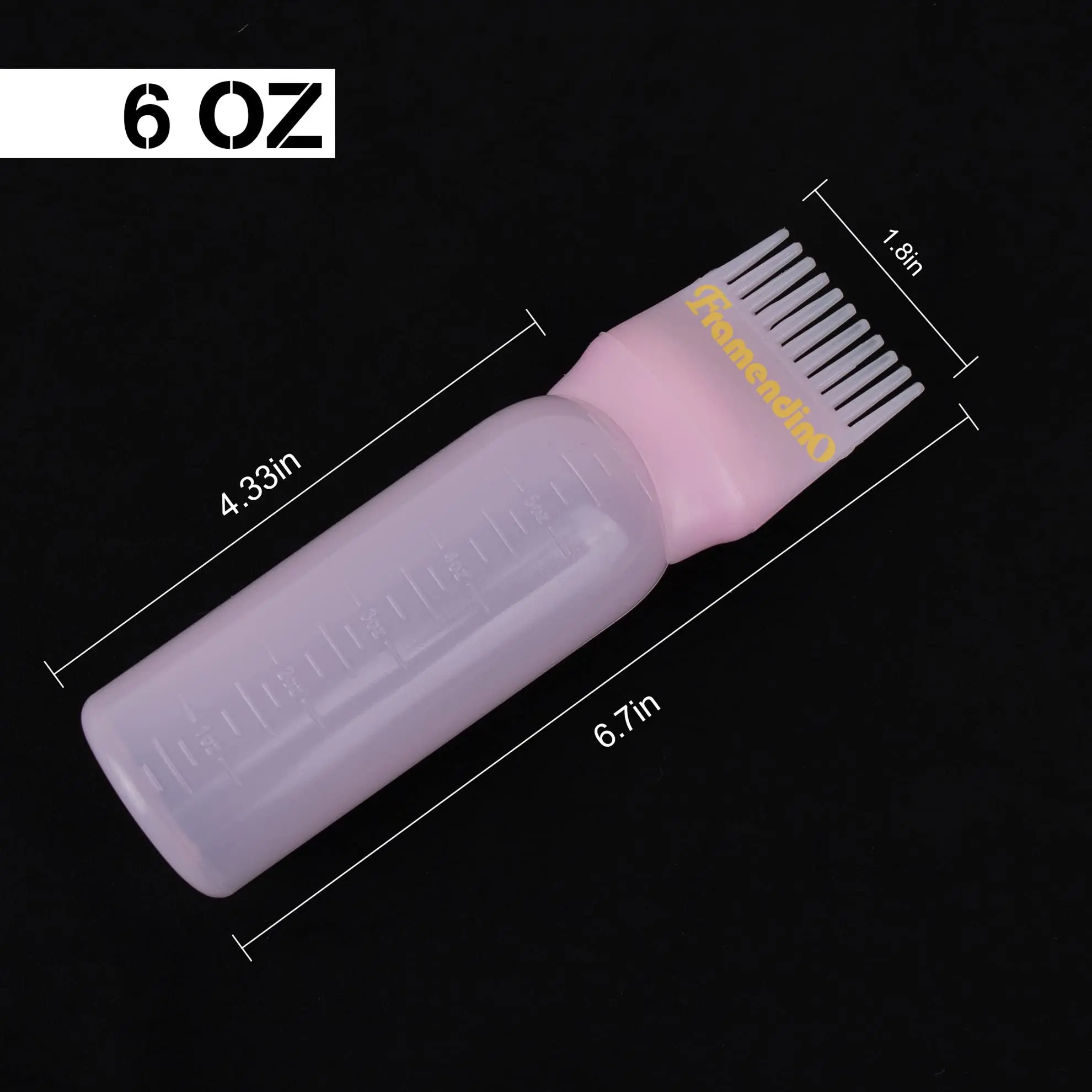 120ml Hair Dye Applicator Oil Applicator Bottle Hair Brush Dyeing Shampoo Bottle Salon Coloring Hairdressing Tool hair oil applicator bottle hair dye applicator bottle hair dyeing bottle hair dye bottle