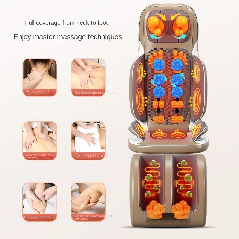 ElectricMassageMattressVibratingHeatingInfraredMassagerKneading