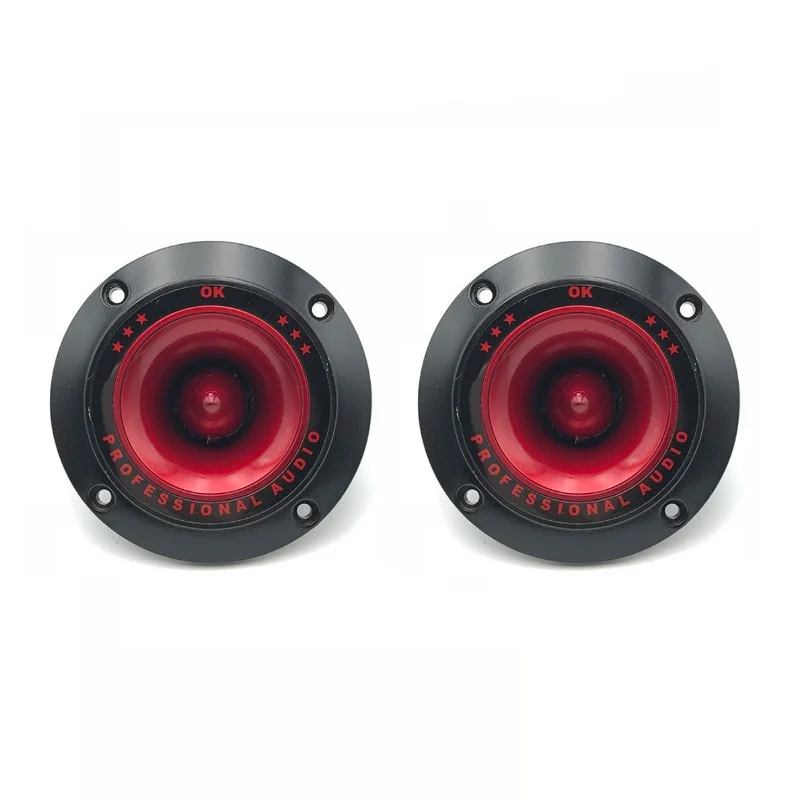 3-Inch Piezoelectric Tweeter Audio Speakers - Hi-Fi Treble Ceramic Loudspeakers, 2/4-Pack