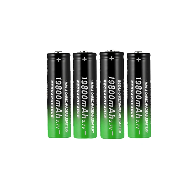 Rechargeable lithium batteries 19800mAh 3.7V 18650 Li-ion for remote control screwdriver
