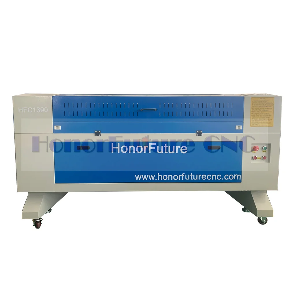 

China CE Standard Honorfuture 1300*900mm Co2 Laser Cutting Engraving Machine for Rubber Board Glass Jade Iron
