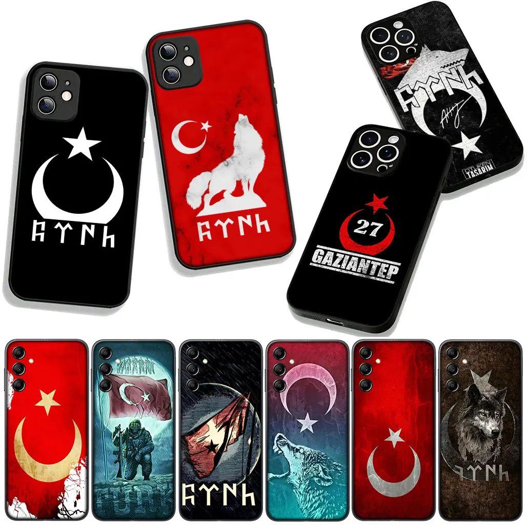 Turkey Flag Phone Cover Case
